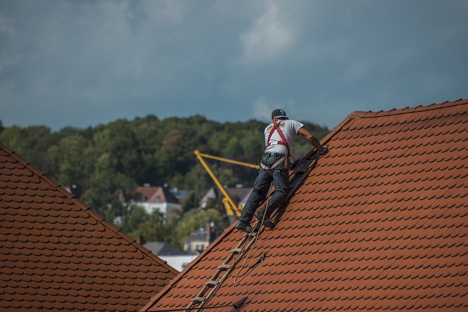 a roofer