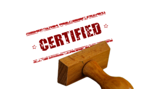 certified